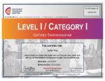 Level 1 Thermography