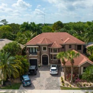 Residential Real Estate Exterior Drone Shoot