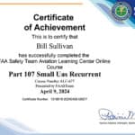 FAA Part 108 Reoccurring