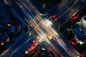 Flying Drone In City 2