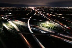 Flying Drone In City 3