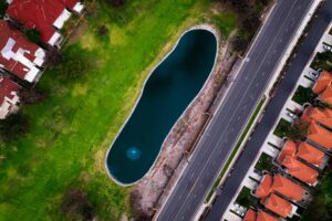 Flying Drone In City 7