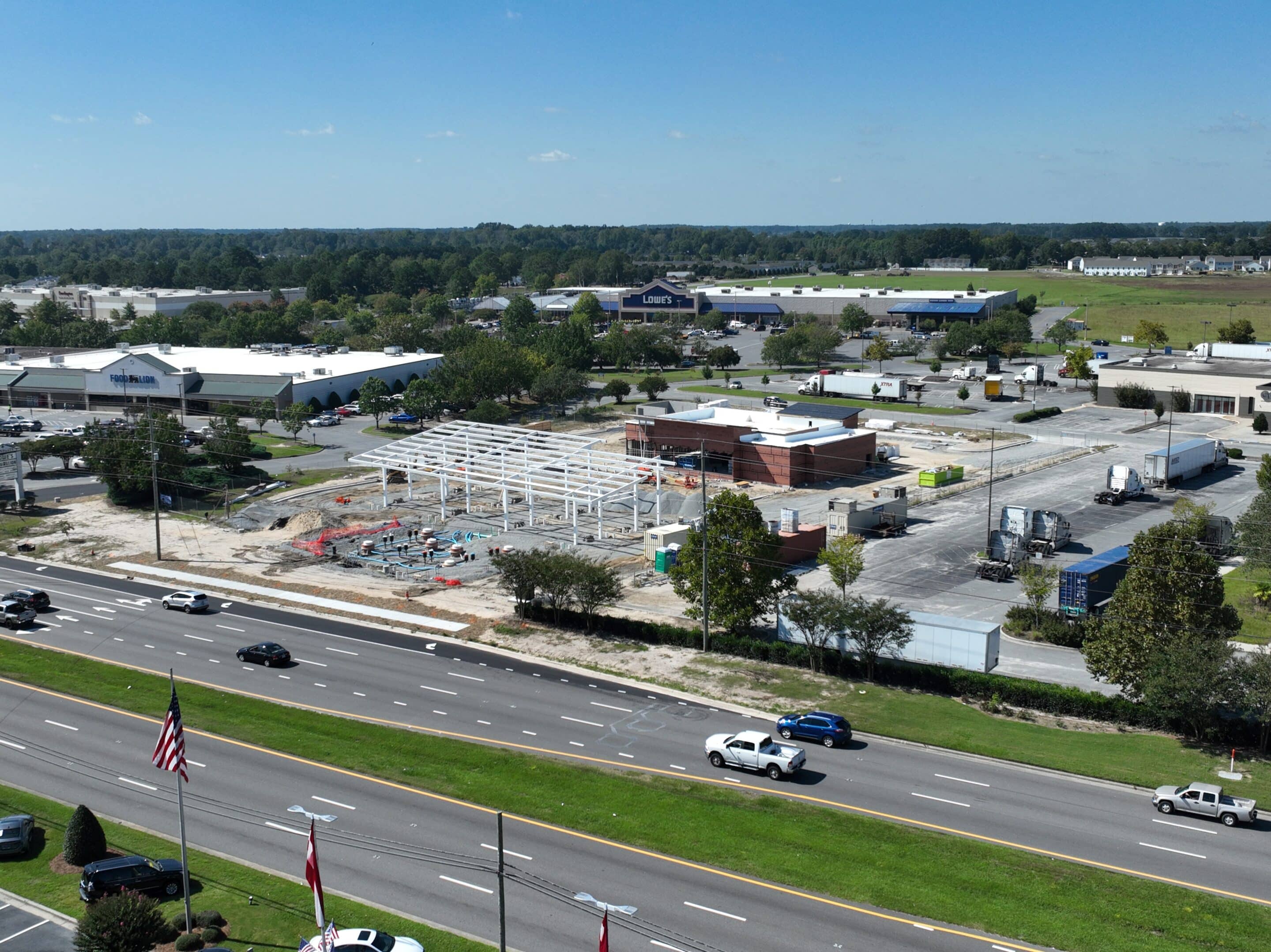 Construction Site Progress