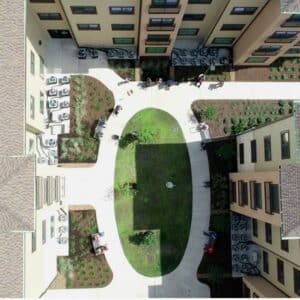 Roof Inspection Drone Image