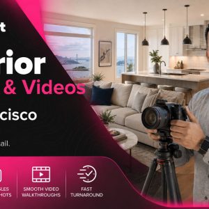 Real Estate Photography in San Jose by Drone.vet for interior photos and videos.
