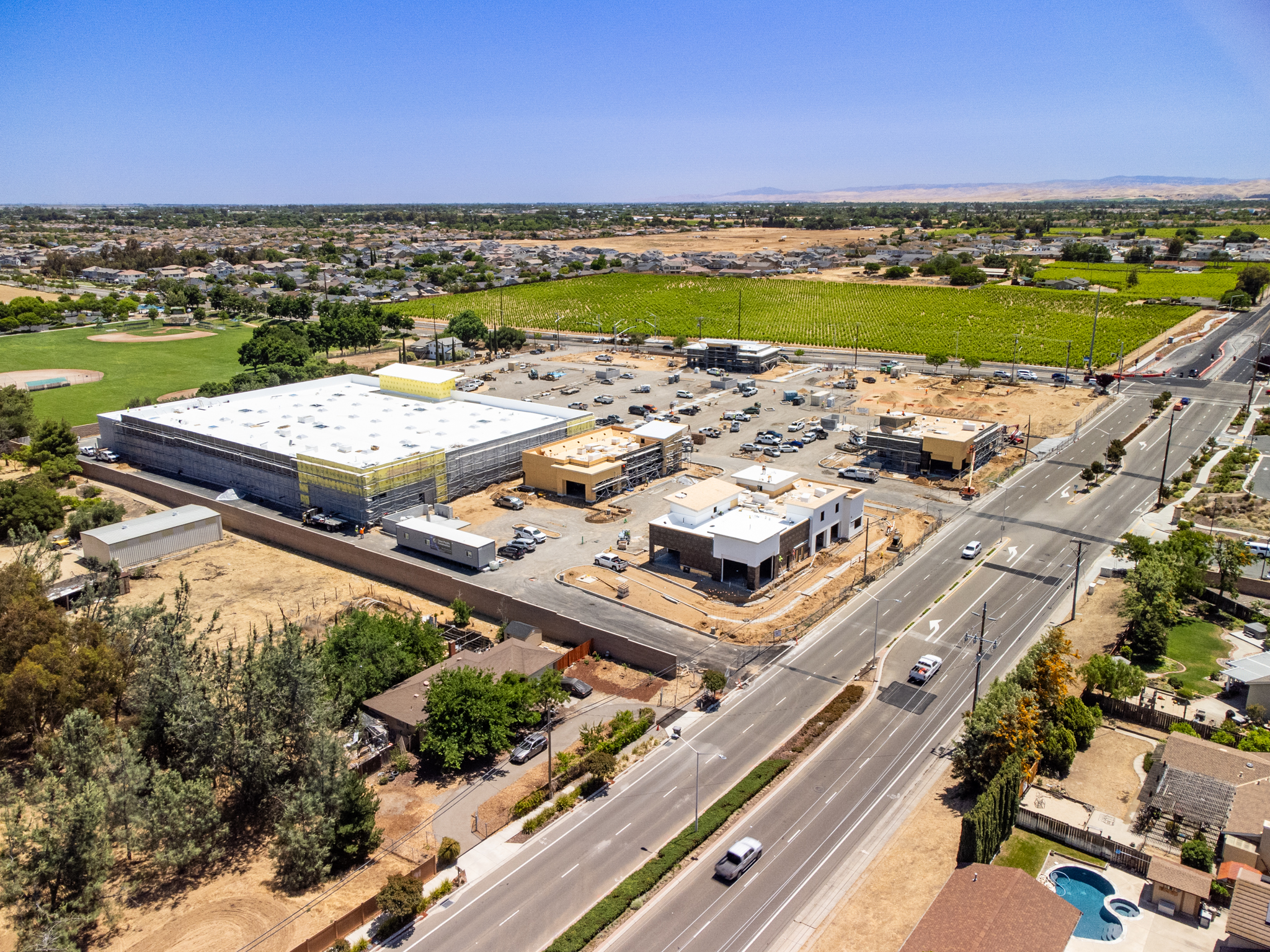 New Safeway Shopping Center construction