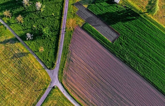 Agricultural photography in Pennsylvania by Zenith Drone Services