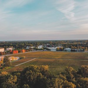 Drone videography showcasing stunning Wisconsin landscapes by Flying Dog Images.