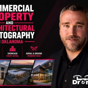 Oklahoma commercial property photography and drone videography services for architecture and real estate.