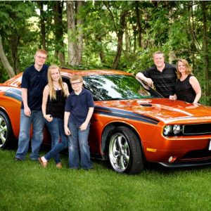 Cherished family moments captured in a candid photograph.