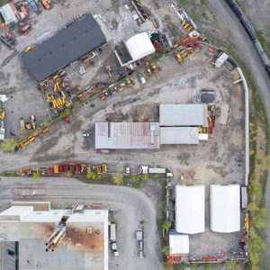 Construction and utility inspection by Zenith Drone Services
