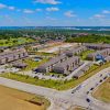 Aerial View of Modern Apartment Community