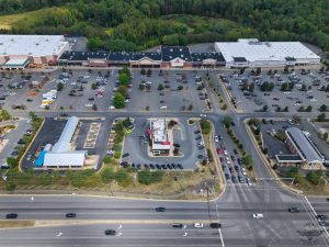 Stunning Aerial View of Commercial Property