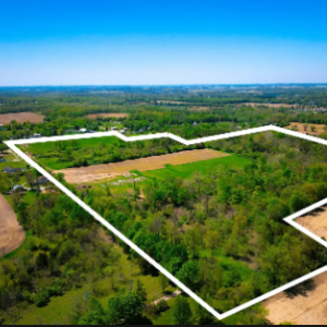 Drones monitoring construction progress in Ohio for efficient project management.