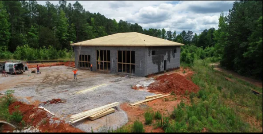 Construction Progress Monitoring  in North Carolina by Pathfinder UAV Services LLC