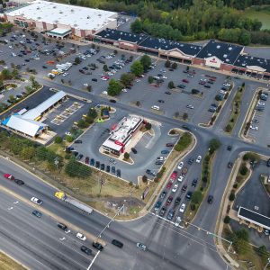 Stunning aerial view of drone photography and videography by DroneVet.