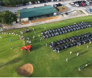 Drone capturing stunning event footage from above, showcasing aerial perspectives and vibrant activities.