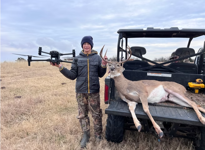 Hunting with Drones: Efficient Game Recovery Services