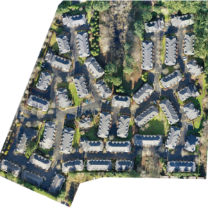 Drones capture photogrammetry and create detailed orthomosaics for enhanced quality mapping.