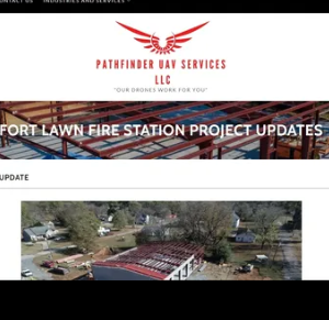 Web hosting services in North Carolina by Pathfinder UAV Services LLC.