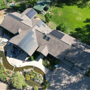 Stunning drone photography showcasing Minnesota residential real estate by Airman Drone Services.