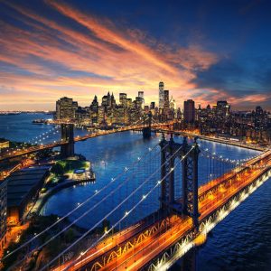Serene twilight photography showcasing beautiful colors and stunning atmospheric effects in the sky.