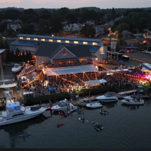 Stunning wedding photography and aerial drone captures by Nova Aerial Services in Arkansas.