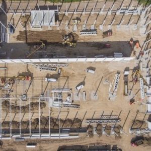 Stunning aerial view showcasing vibrant landscapes and scenic beauty from above.