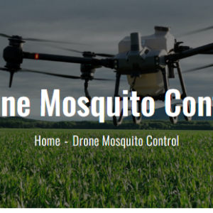 Drone used for mosquito control in Florida by Soarin Drone Services LLC.