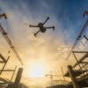 Drone Surveillance of Construction Site Operations