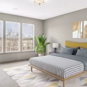 Virtual staging in Missouri showcasing modern interior design by Sky Media Pro LLC.