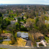 Philadelphia Drone View of Suburban Homes