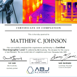 Thermographer Level 1