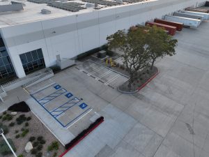 Solar-Powered Warehouse with Accessible Parking