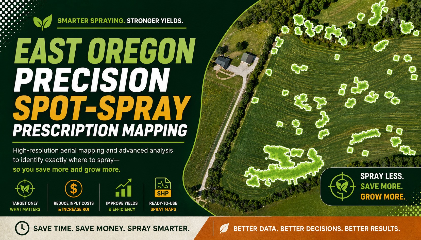 Agricultural Spot-Spray Mapping Services (East Oregon)