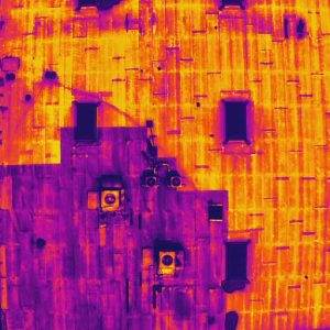 Thermal roof scan