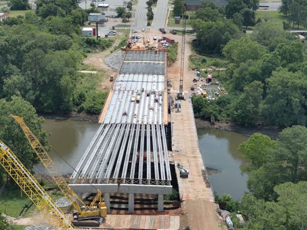 Construction Progress Drone Photography in Georgia by Sky Launch Drone Solutions