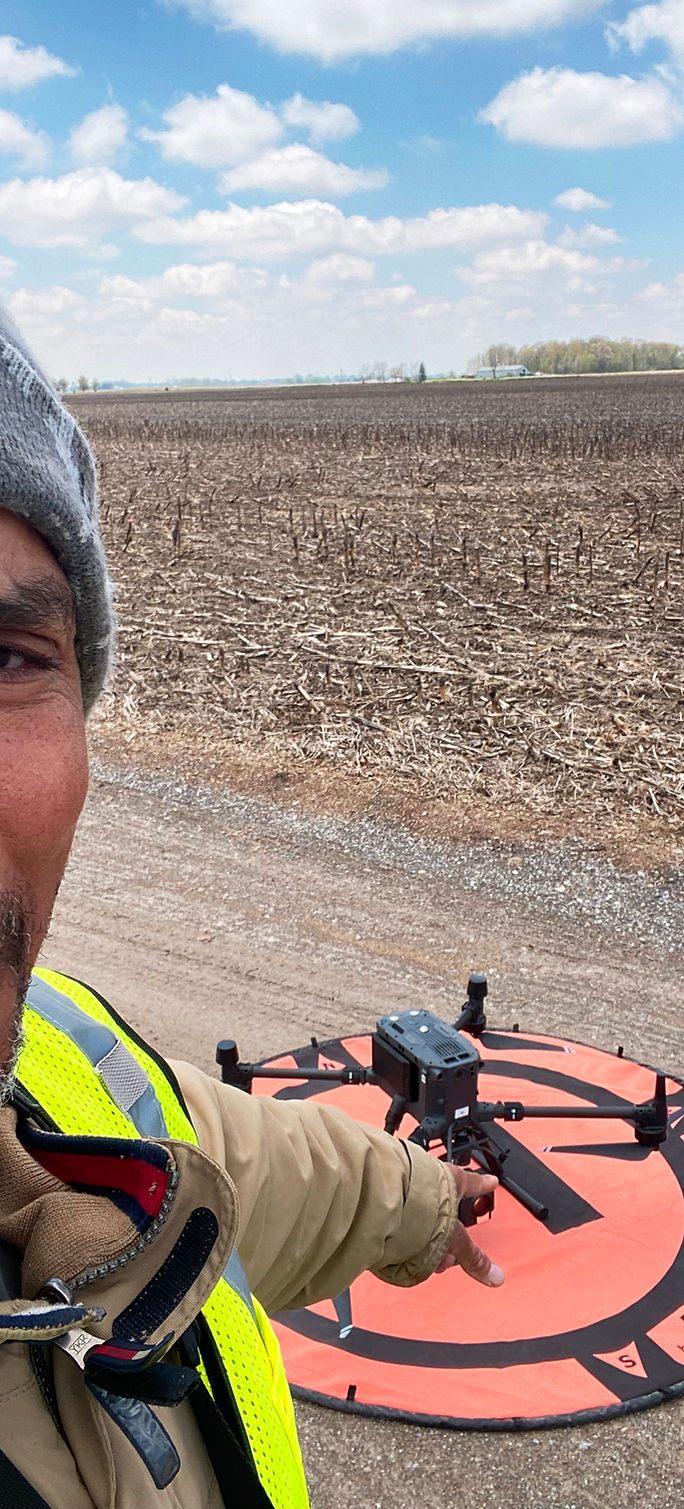 Construction Progress Monitoring, 2D/3D Aerial Mapping, & Volumetrics