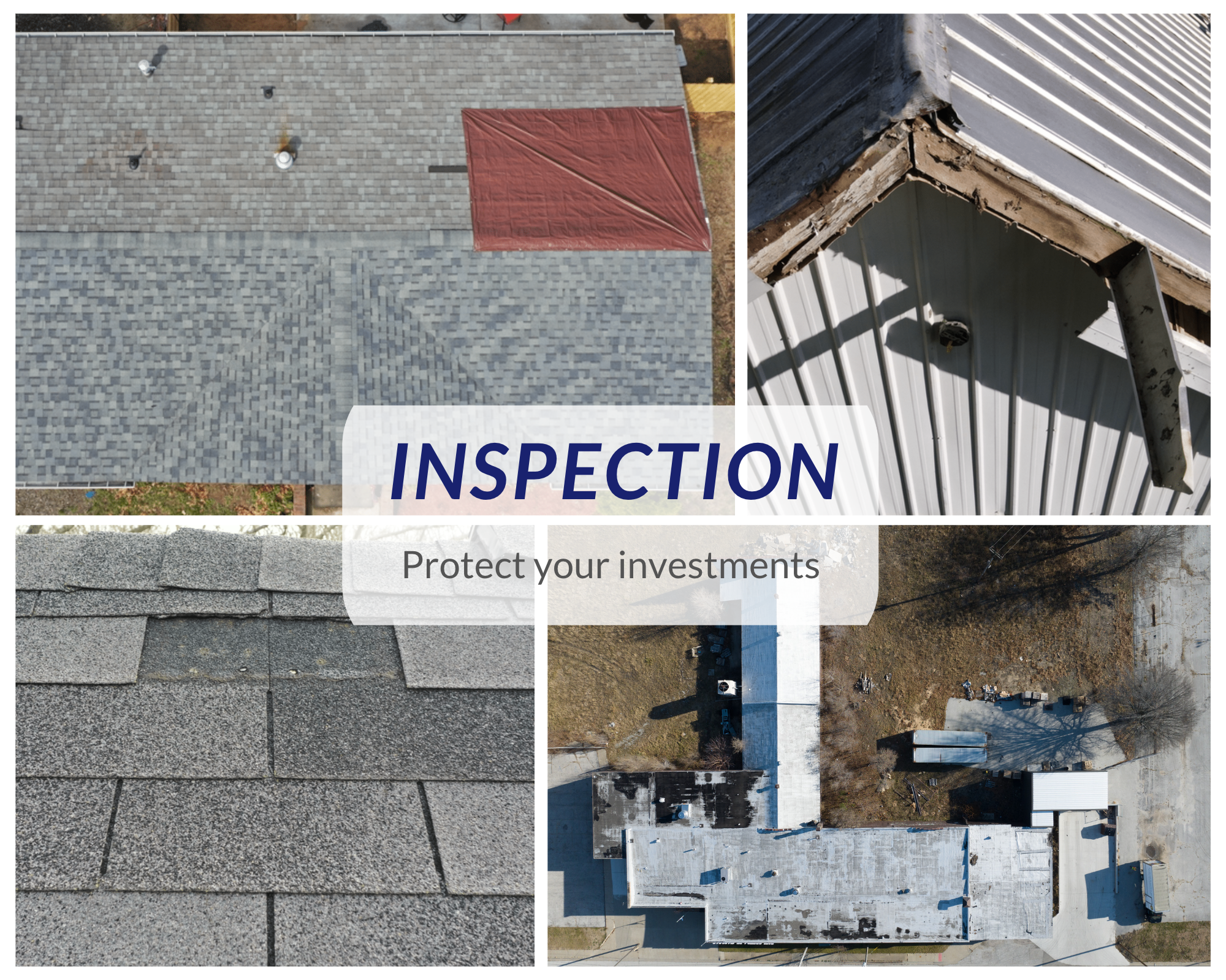 Non-Contact Aerial Roof & Elevated Asset Visual Inspections