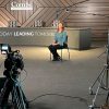 Corporate Video Interview Setup With Studio Lighting