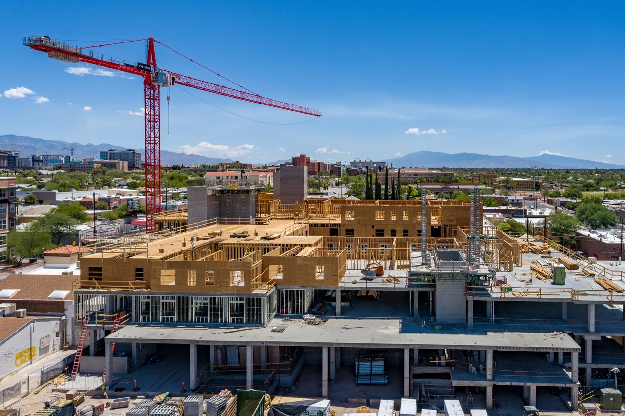 Construction Progress Monitoring & Photomosaics in Phoenix, Arizona