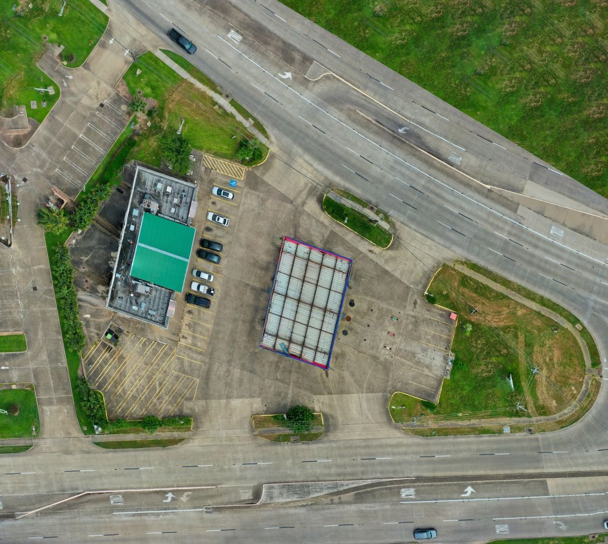 Active Construction Progress & Structural Aerial Media in Houston, TX