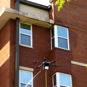 Soft-Wash Drone Exterior Cleaning & High-Rise Pressure Washing in Chicago, Illinois
