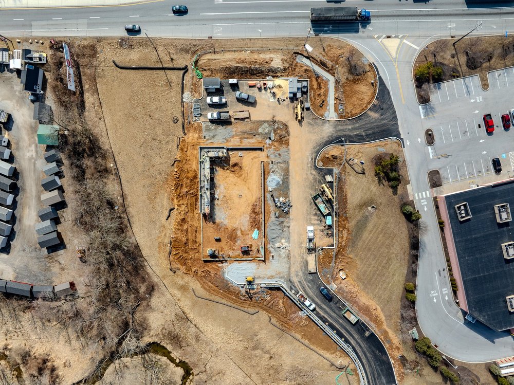 Construction Progress Aerial Documentation & Site Flyovers in Lancaster, Pennsylvania