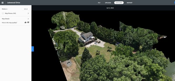 Orthomosaic Aerial Photography, 3D Modeling, & LiDAR in Knoxville, Tennessee