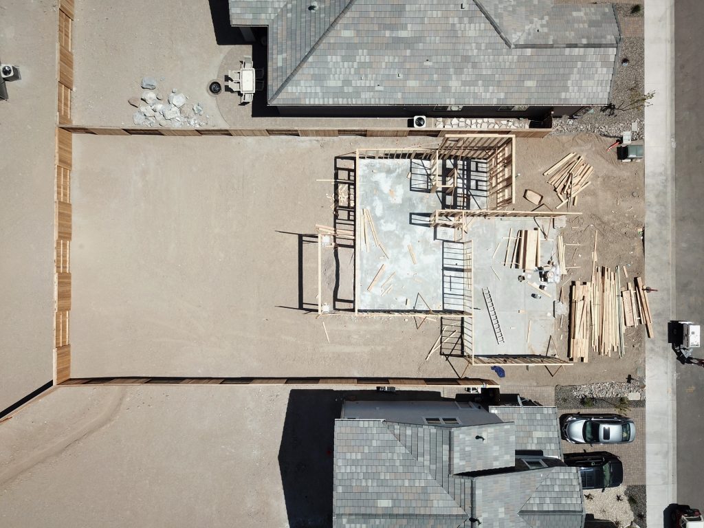 Construction & Job Site Aerial Progress Inspections in Virginia City, Town Nevada