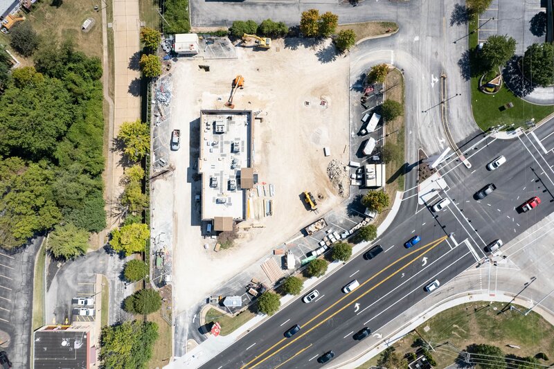 Construction Progress Photography & Aerial Site Visual Inspection