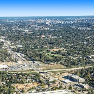 High-Altitude Airplane Aerial Photography & Wide-Area Survey Views in St. Louis, Missouri
