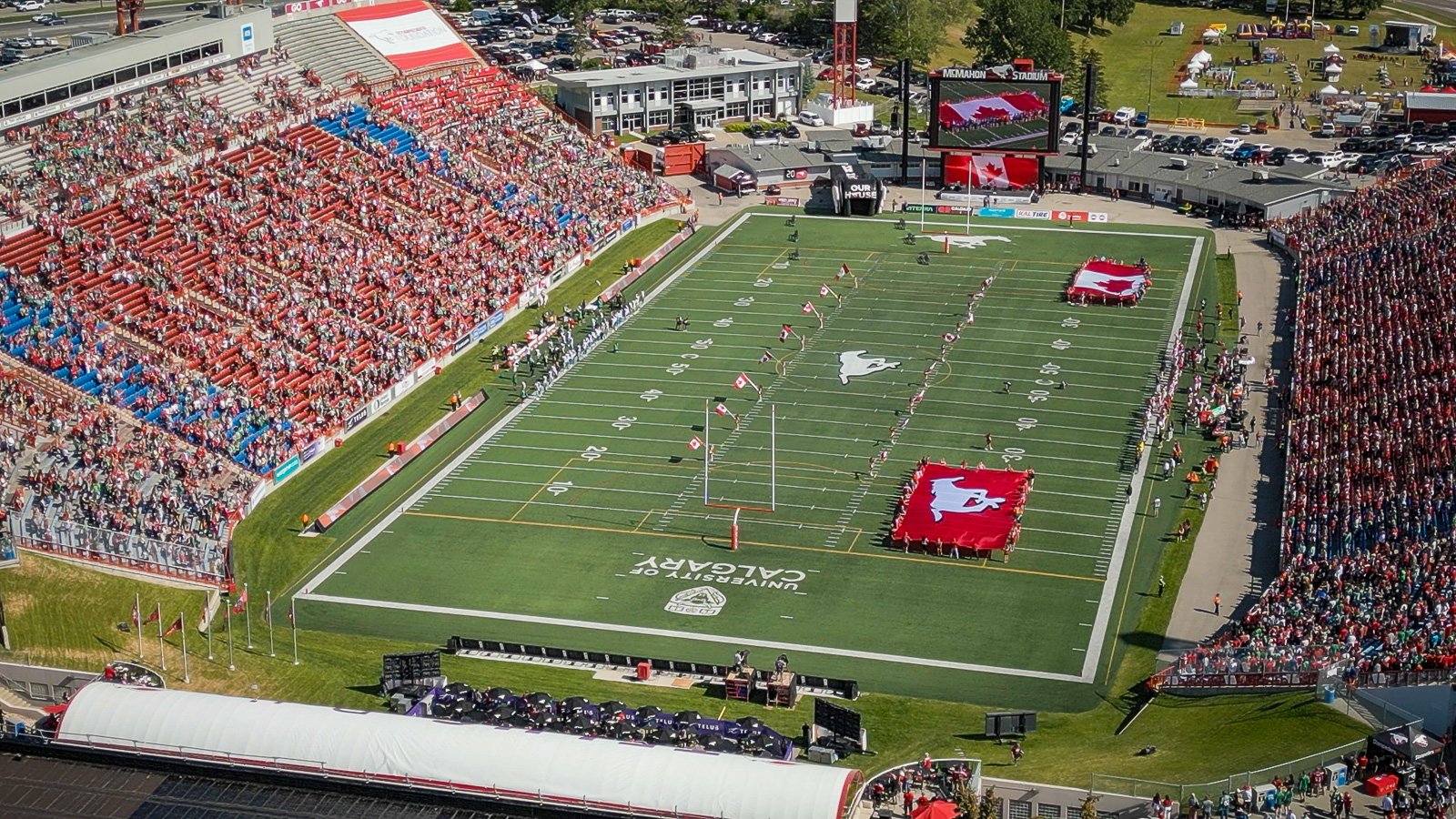 Sports & Live Event Marketing Drone Media Coverage in Calgary, Alberta